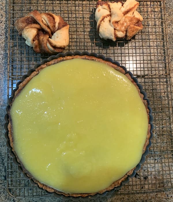 Lemon curd filling for aviation tart